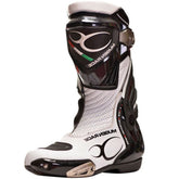 MUGENRACE SPHANTOM 3 MOTOCICLETA ESPORTE BOTAS PRETAS BRANCAS